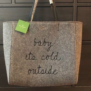 Kate Spade “Baby it’s cold outside” Tote
